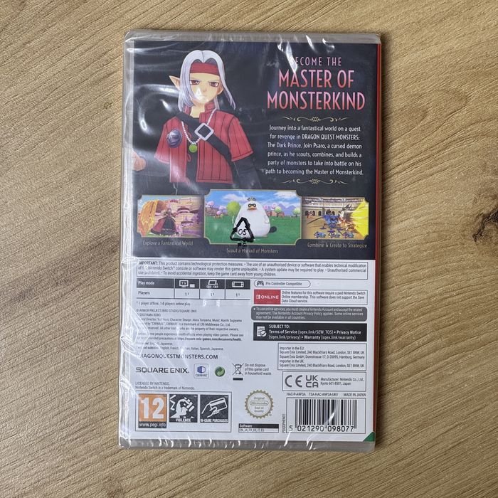 Dragon Quest Monsters: The Dark Prince - Nintendo Switch - Nou / Sigilat
