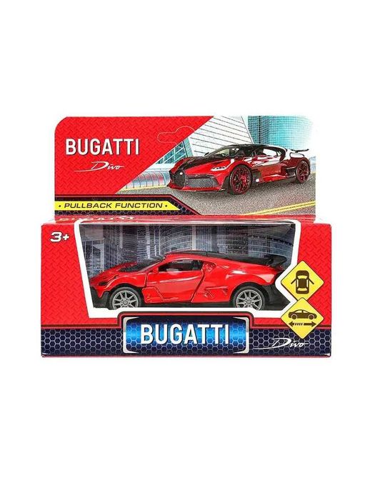 Машинка металлическая Bugatti Divo (Технопарк)
