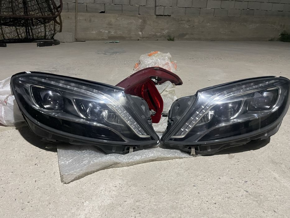 Мерседес 222 фары