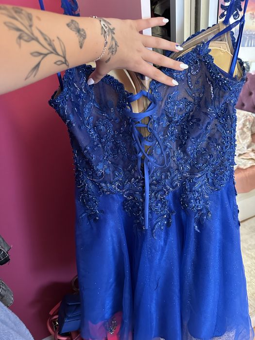 Синя Бална Рокля