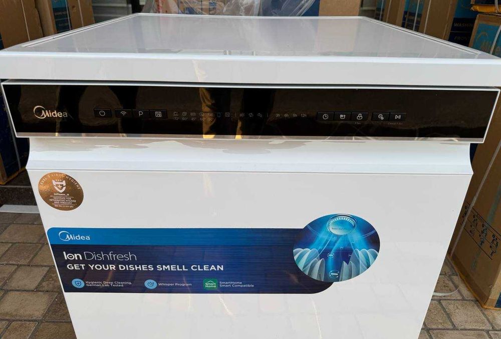 Посудомоечная машина Midea MFD60S160Wi-C 14 комплектов Wi-Fi