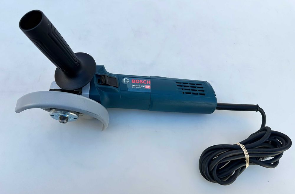 BOSCH GWS 9-125 S - Ъглошлайф с обороти 900W неразличим от нов!