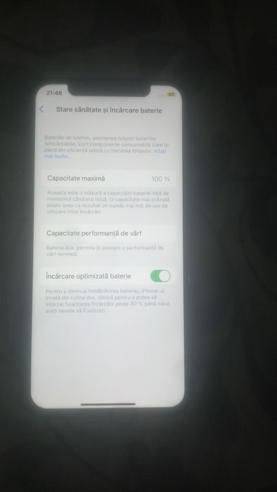 Vand iphone x în stare buna