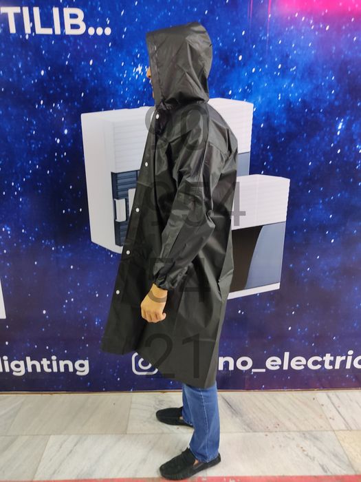 Дождевик длинный многоразовый dajdevik плащ