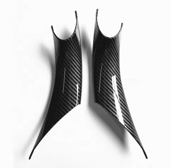 Set 4 capace manere interior bmw seria 3 4 F30 F31 carbon