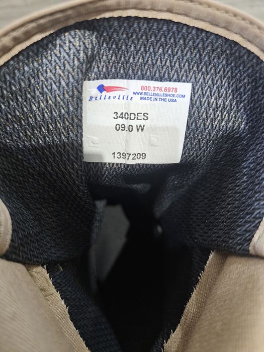 Bocanci militari Belleville nr 43, dimensiune talpic 28,5 cm, talpă vibram!