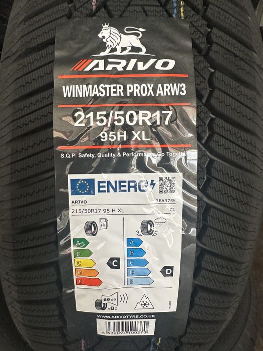 Нови Зимни Гуми Arivo Winmaster ARW 3 215/50R17 95H XL НОВ DOT