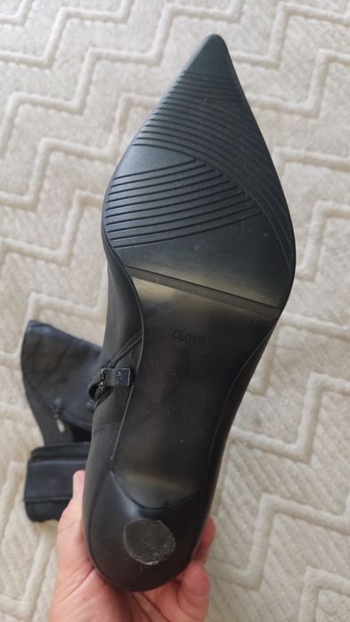 Кожанные сапожки