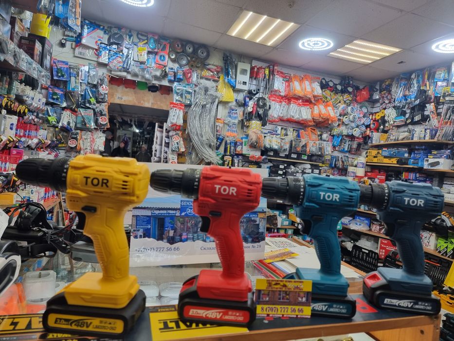 Бесчёточный Шуруповерт  48V.