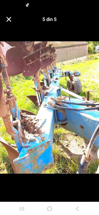 Plug Lemken Europal 9 N 100 cu 6 brazde 5 + 1 an 2017 Europal 5 Europal 7 Europal 8 Lemken Opal 90 Opal 110 Kuhn Multimaster 153 Kuhn 123 John Deere