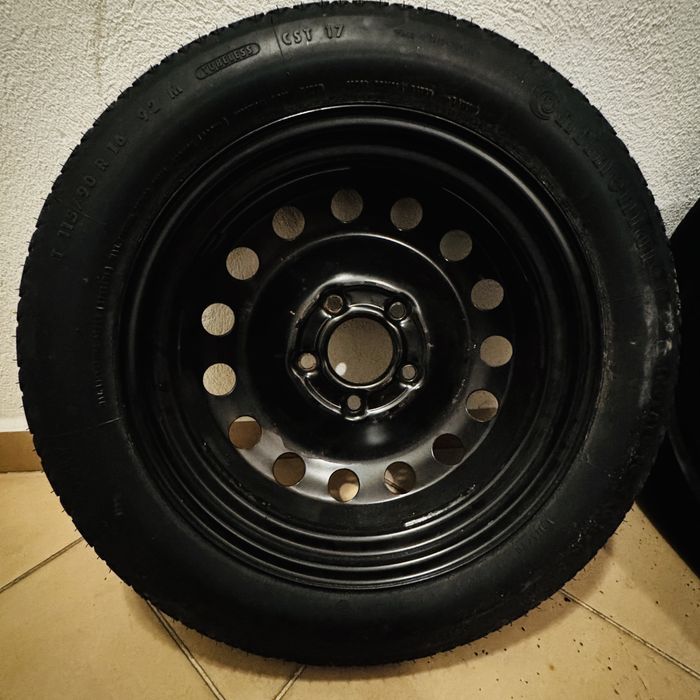 2 anvelope Fulda +janta rezerva biscuite BMW