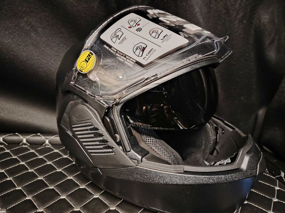 Каска NOLAN N120-1 black graphite