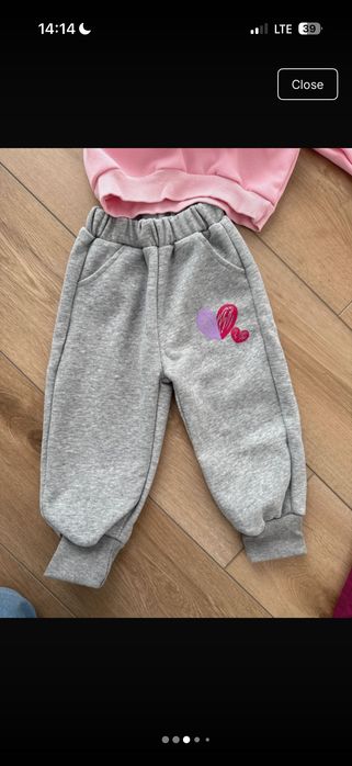 Set pantaloni si bluza. Noi . 2-3 ani
