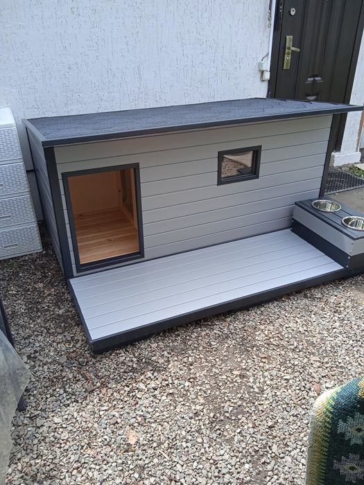 Утеплённая будка для собаки