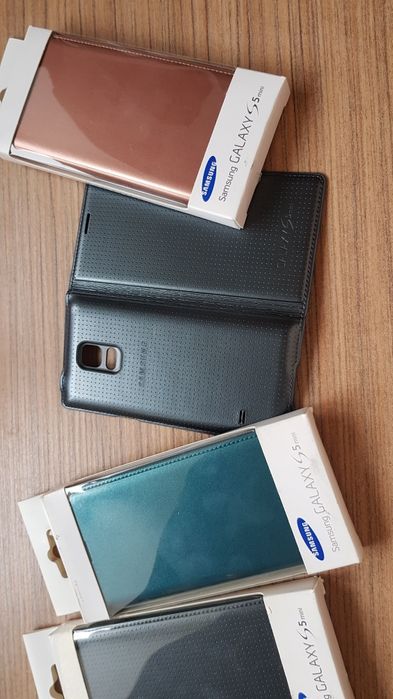 Husa Originala Samsung Galaxy S5 Mini!Flip cover noua!Activa