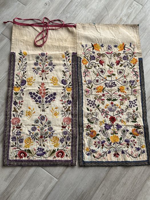 Catrante vechi zona Banat costum popular