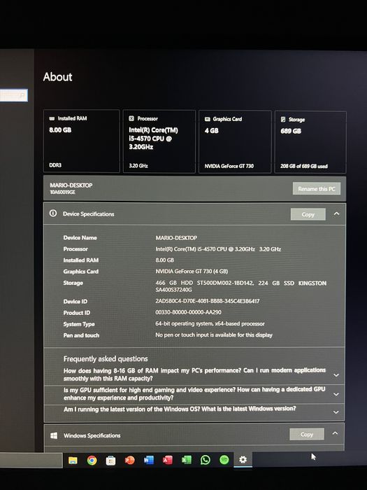 Vând PC office Lenovo ThinkCentre