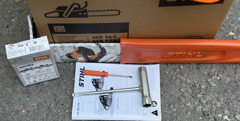 ГАРАНЦИОНЕН!!! Верижен бензинов трион STIHL MS 182, 36 см³, 1,6 kW, 35 см