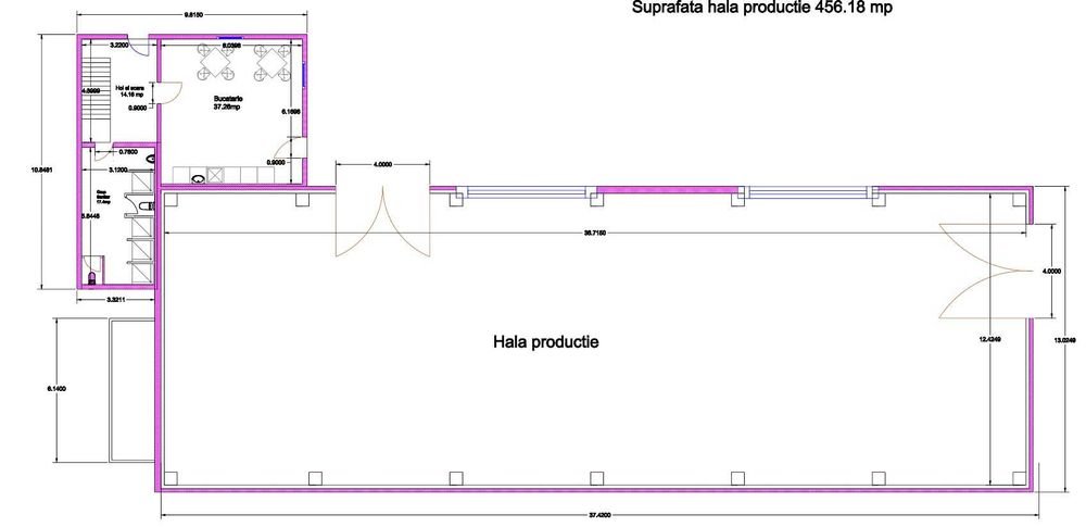 Hala+birouri de inchiriat