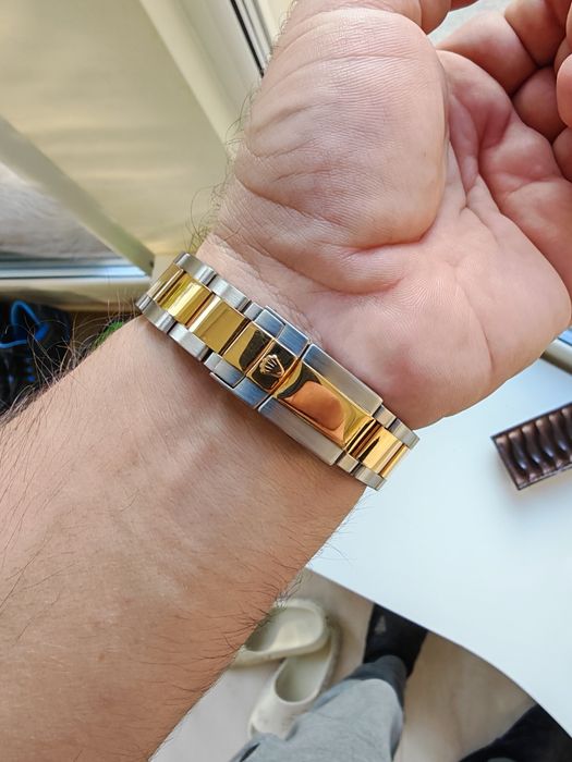 Rolex Cosmograph Daytona IVORY RACING 116523 18K Gold Steel