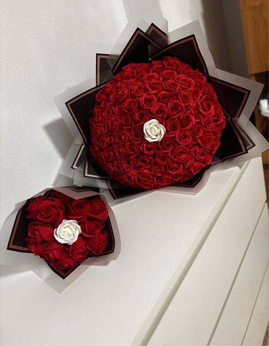 Buchete flori sapun v-day