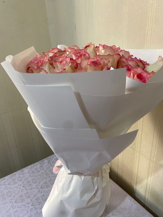 Цветы . Букет. Розы.