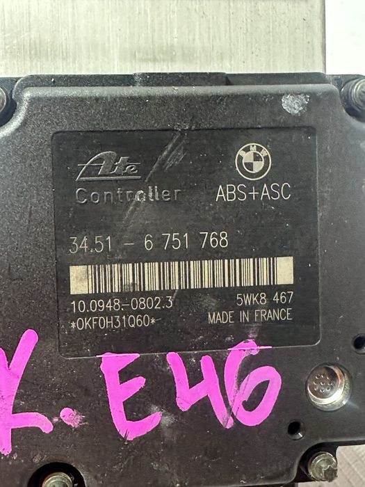 Блок abs bmw e46 rest dorest