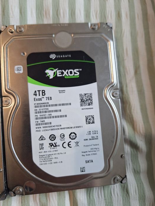 HDD Seagate Exos 7E8 4TB