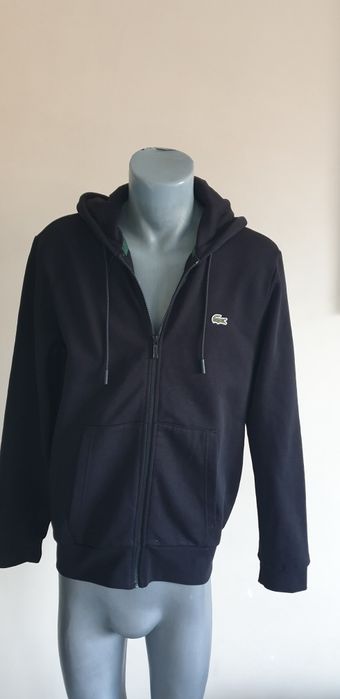 Lacoste Classic Fit Full Zip  M и XL НОВО! 2бр. ОРИГИНАЛ Мъжки Суичери