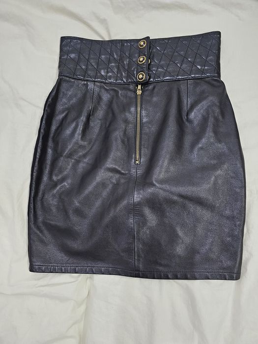 Fusta piele naturala S