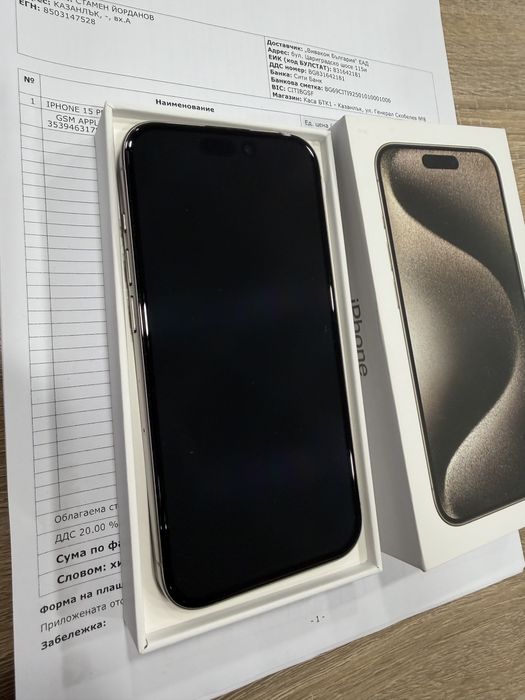 I Phone 15 Pro като нов