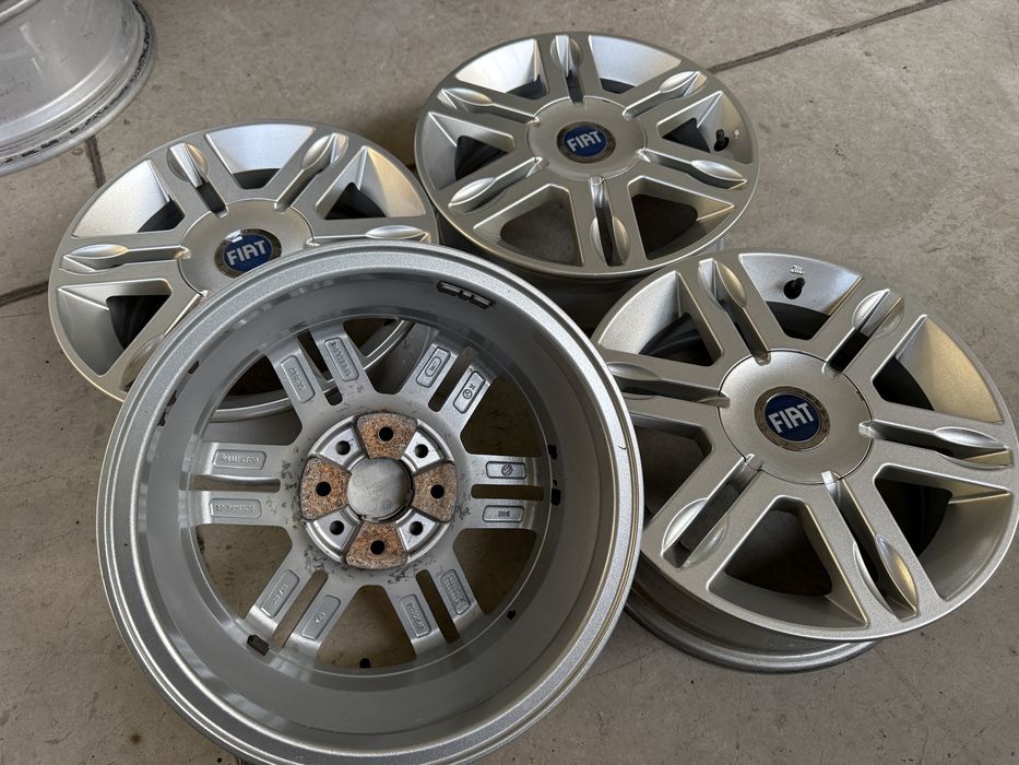 4бр. КАТО НОВИ 14" ОРИГИНАЛНИ Джанти 4х98 за -FIAT/други- 5Jx14H2, ET38