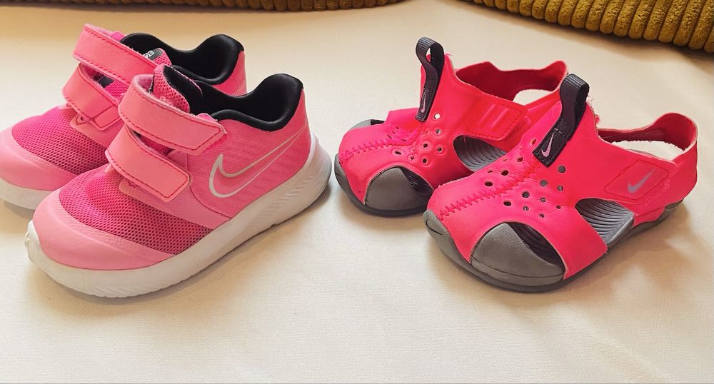 Бебешки маратонки и сандали намер 21