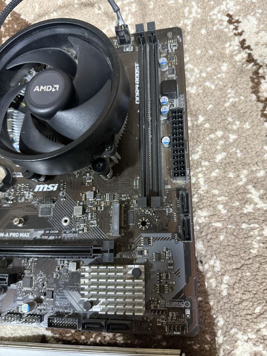 Kit placa baza A320M-A PRO + Ryzen 5 5600