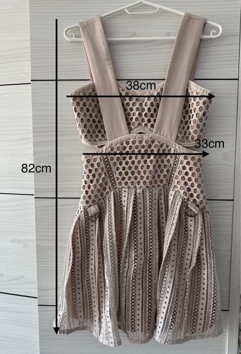 Self portrait( Copy) rochi dama vacanta bej Mar.S