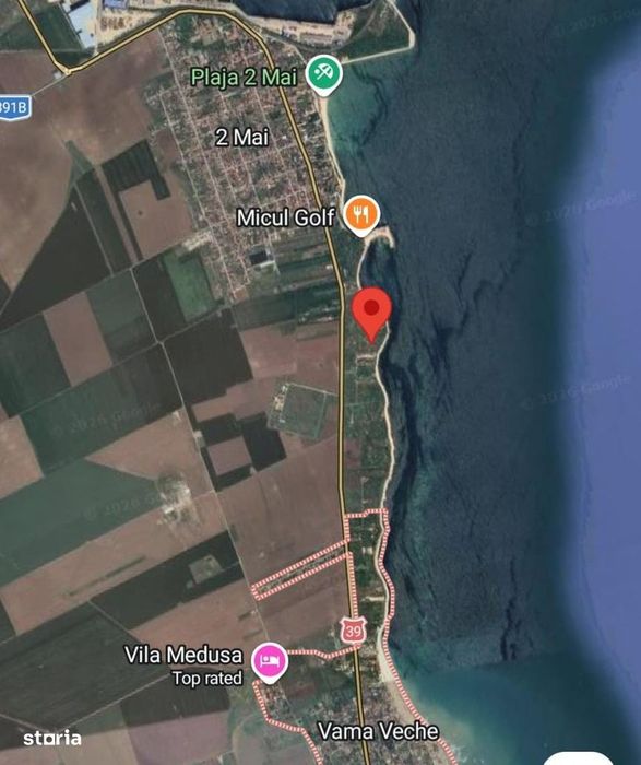 Teren intravilan 1000 m - 2 Mai
