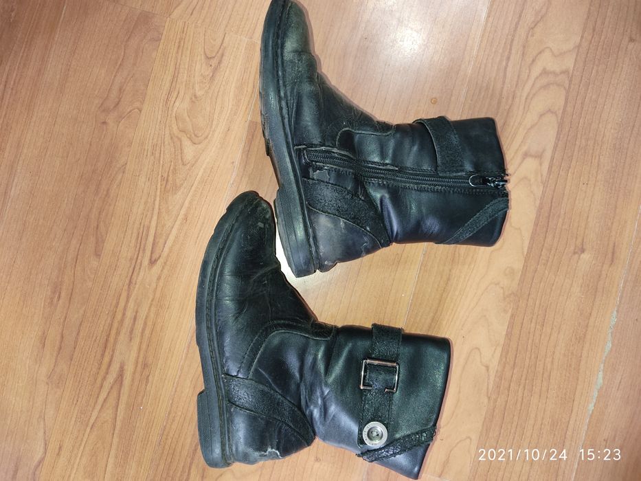 Зимние ботинки. Размер 33-34