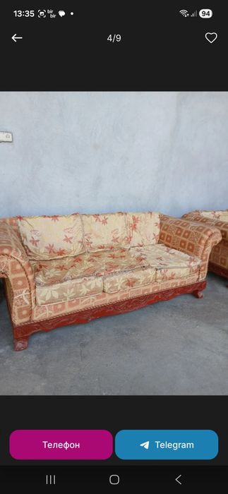 Divan sotiladi arzon