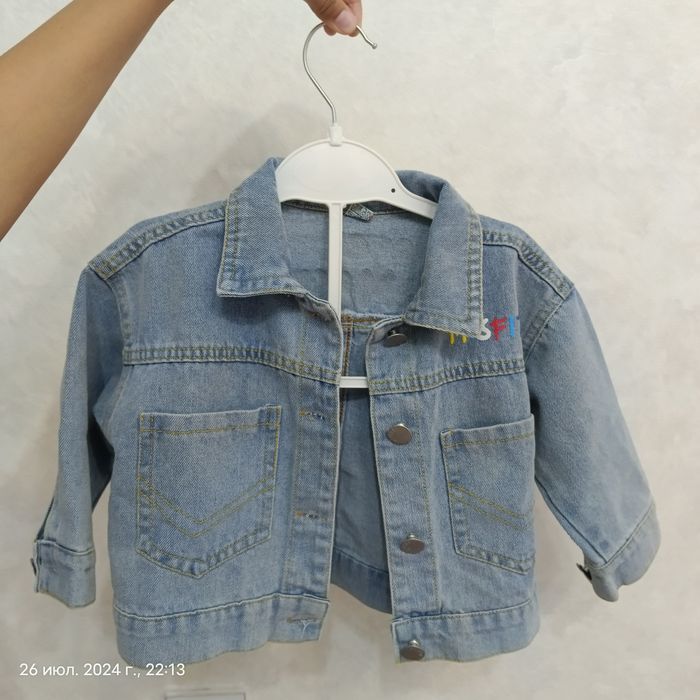 Джинсовка на 1-2годика