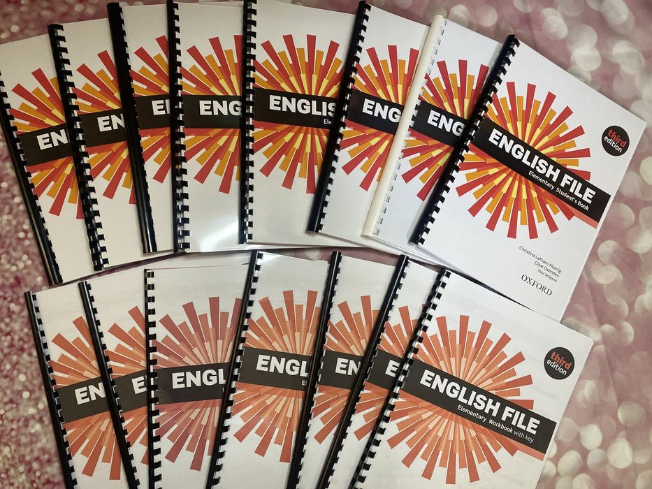 English file 3rd edition Oxford 3 издание elementary элементари книга