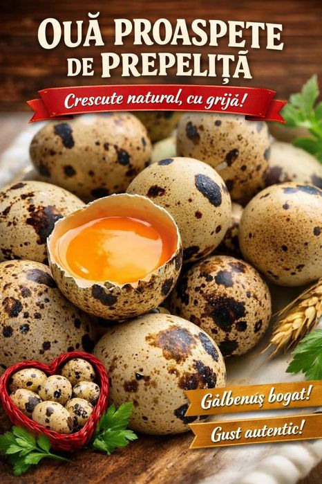 Vând oua prepelita