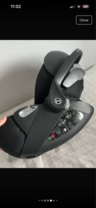 Scoica cybex  platinum t cloud i size sepia black