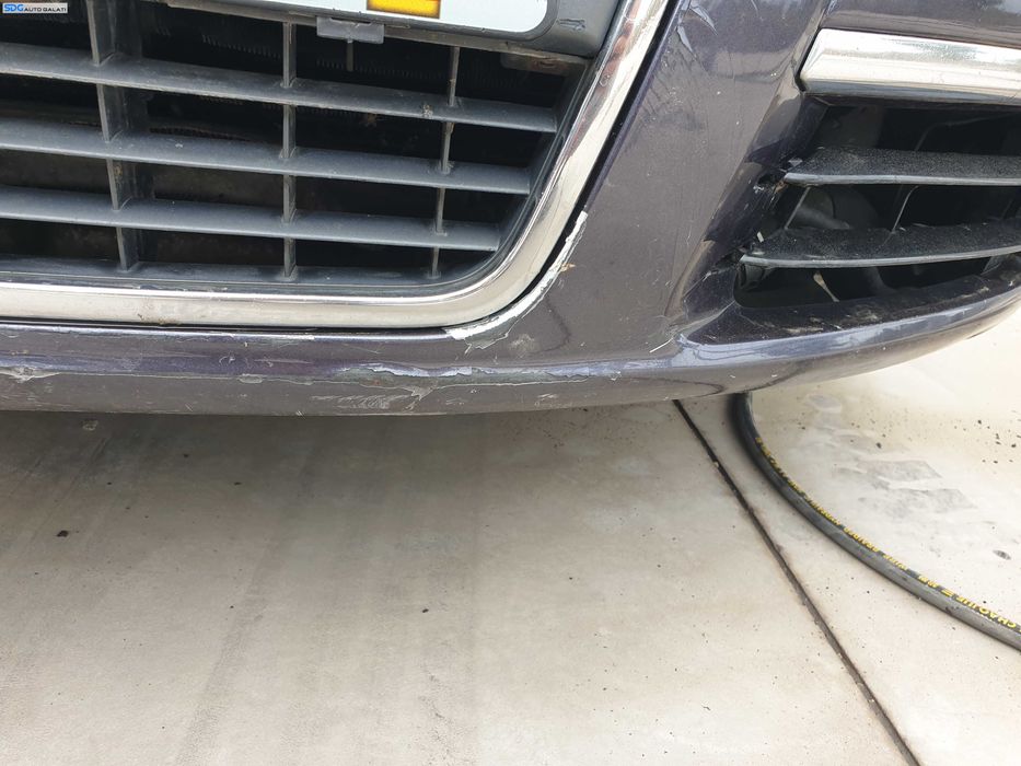 Bara Spoiler Fata Goala cu Grila si Emblema cu Defecte Audi A6 C6 NFL Non Facelift 2004 - 2008 Culoare Oyster Grey Met LZ7Q [K8514] [K8515]