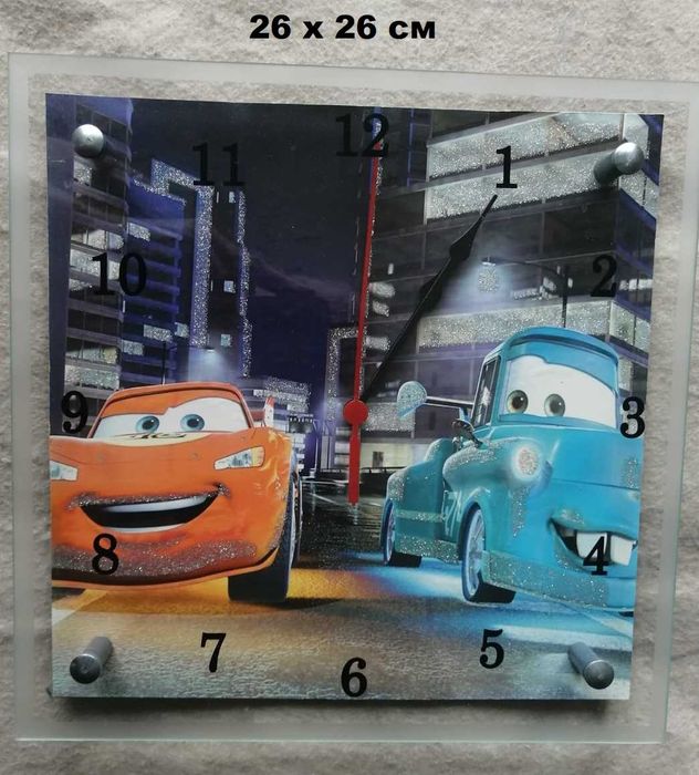 Часы настенные круглые, прямоугольные