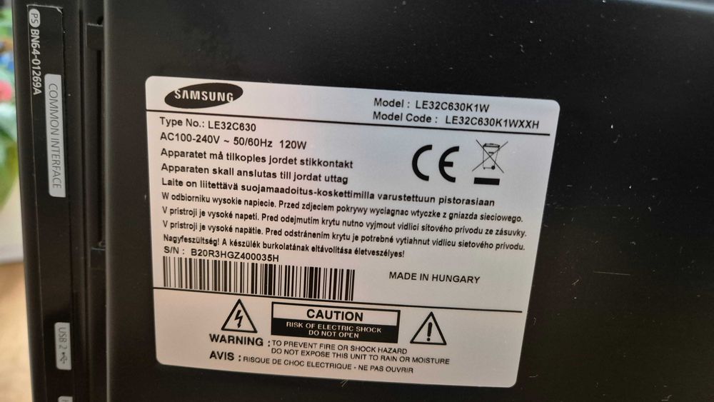 телевизор 32" Samsung LE32C630K1W