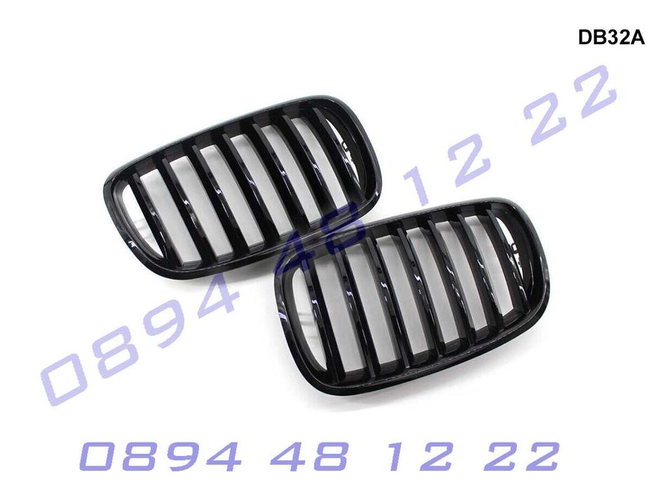 Черен гланц М бъбреци BMW X5 E70 X6 E71 07-14г
