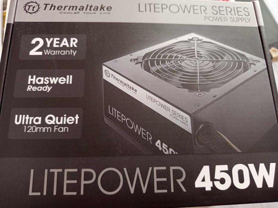 Nou si niciodata folosit! Sursa Thermaltake Litepower 450W, PFC Activ