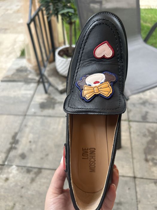 Pantofi loafers Love Moschino