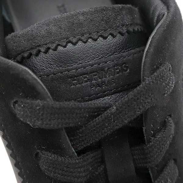 Hermes Хермес Paris Bouncing Sneakers Black and White (40-45 номер) LUX CLASS