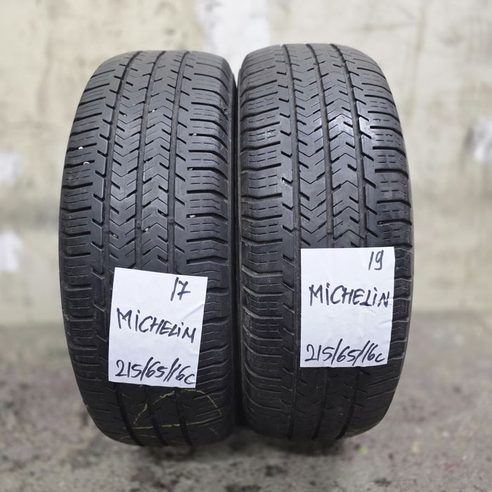 2×215/65/16c M+S.MICHELIN.Stare excelenta.